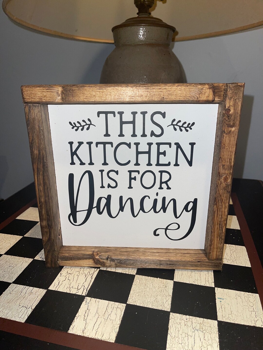Kitchen This Kitchen is for Dancing Sign - Etsy