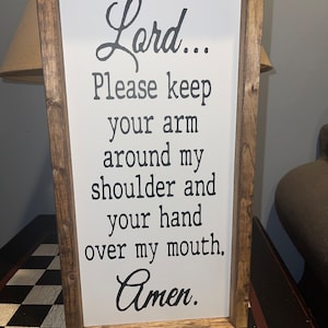 Home Lord Keep Arm Around Shoulder And Hand Over Mouth Sign