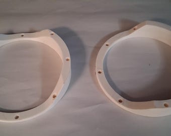Harley Davidson Saddle Bag Speaker Ring 8" speakers