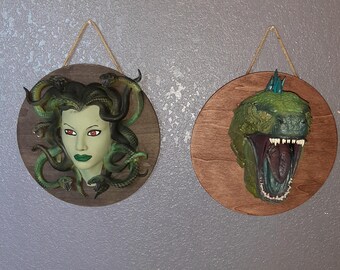 Halloween head trophy wall Decor