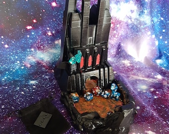 Vader castle Fan Art dice tower 3d printed