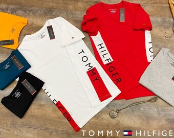 T shirt Tommy Jeans ref 49138 Bleu Neuf T shirt Tommy Jeans ref 49138 Bleu Neuf