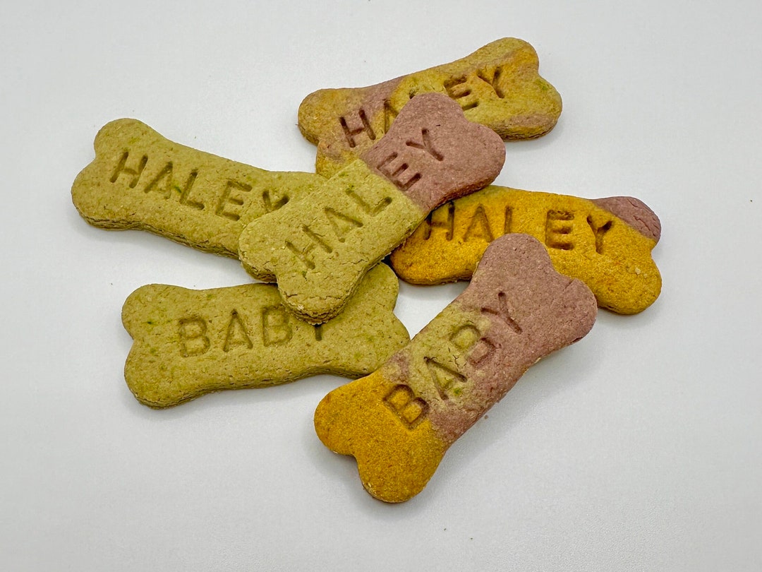3 in 1 Flavor Organic Dog Treats Multi Flavor Bone Dog Treats Personalized Dog Treat With Name