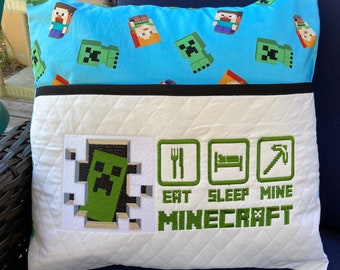 minecraft throw pillow
