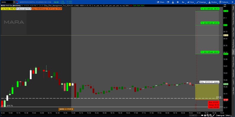 Thinkorswim Risk Management Tool 2024 - Etsy
