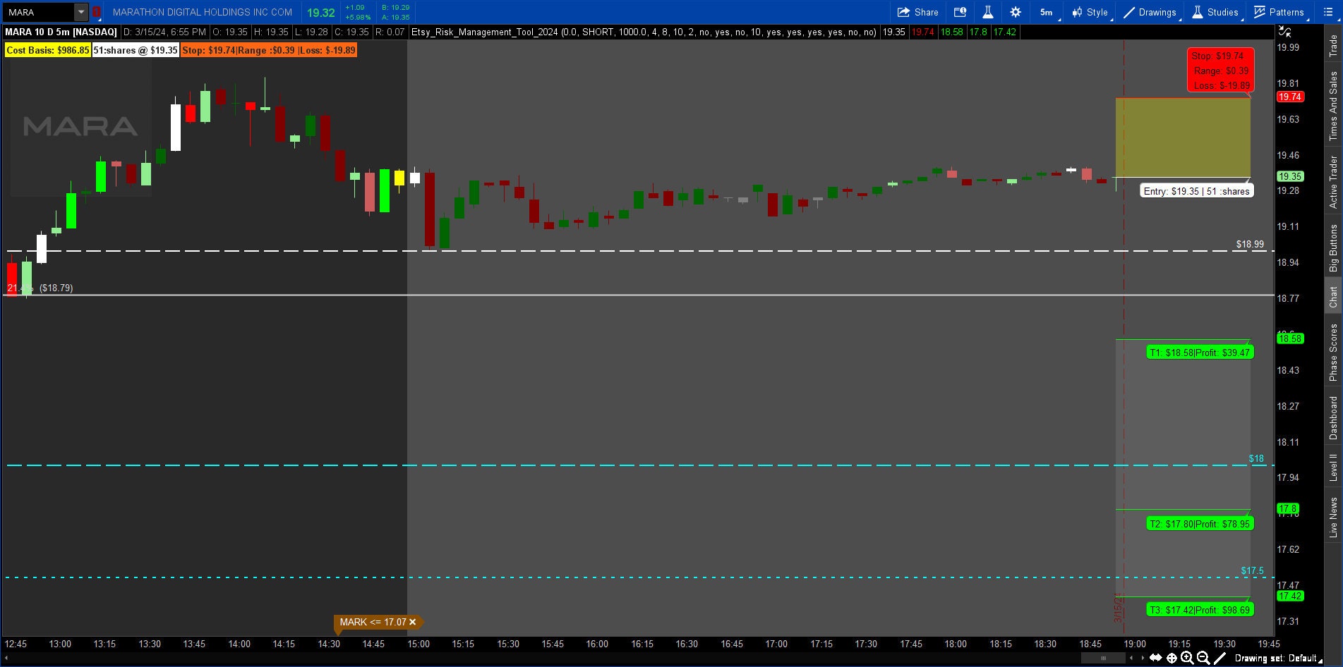 Thinkorswim Risk Management Tool 2024 - Etsy