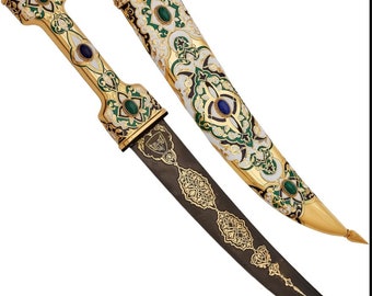Bebut Eastern "Sultan" from Damascus steel Vip Gift Best Gift Handmade Knife