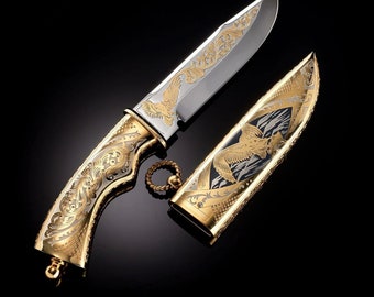 Souvenir knife "Eagle" Engraved Knife Vip Gift Best Gift Handmade Knife