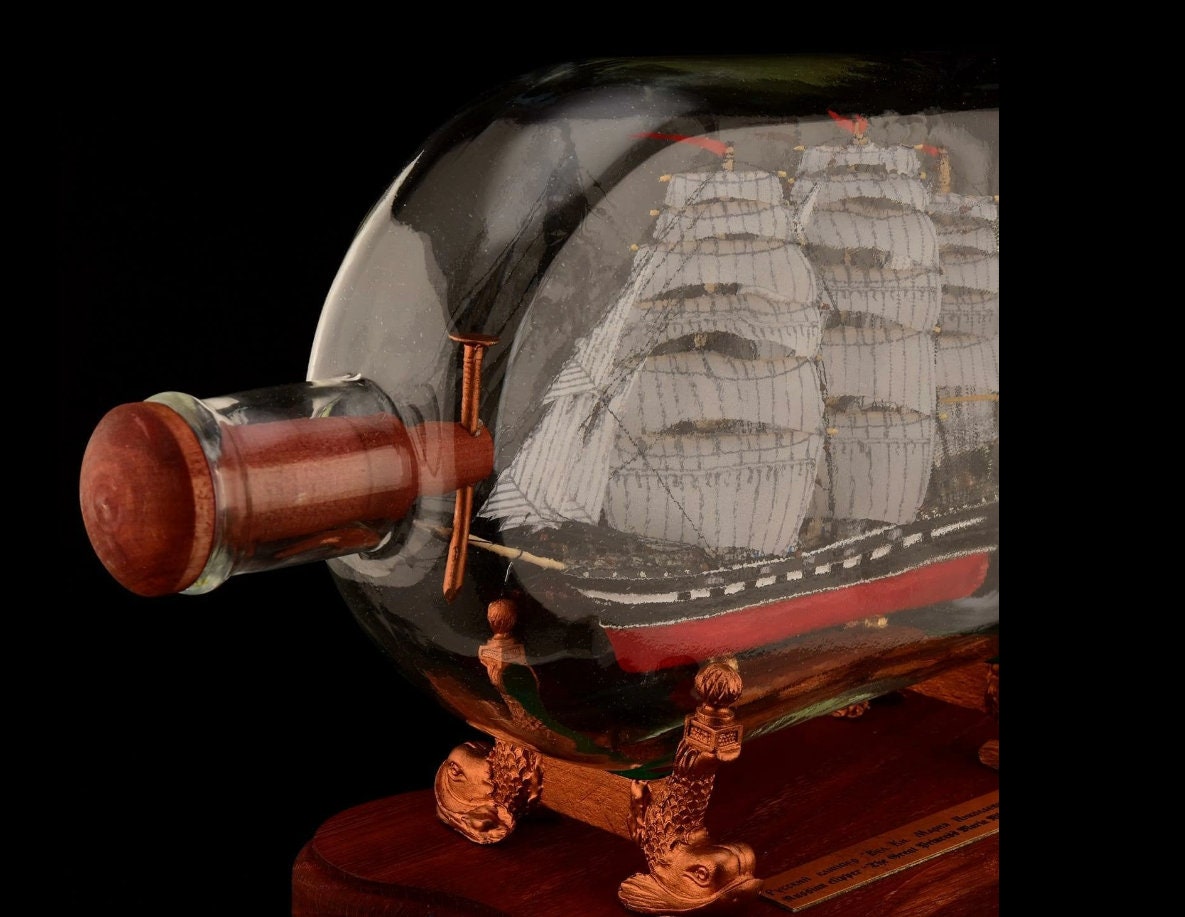 Ship in a Bottle Clipper. grand Duchess Maria Nikolaevna Best Gift
