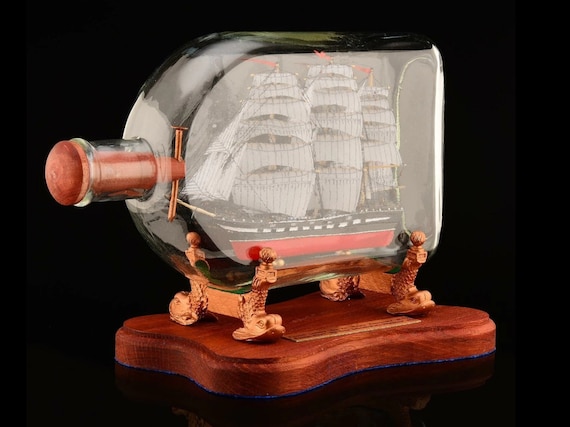 Ship in a Bottle Clipper. grand Duchess Maria Nikolaevna Best Gift Vip Gift  Luxury 