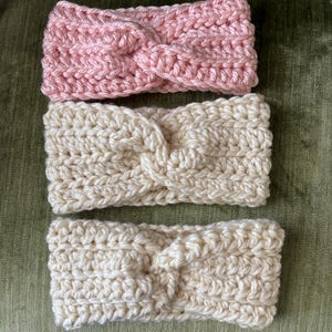 Chunky crochet headband/earwarmer