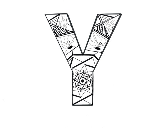 Letter Y Drawing