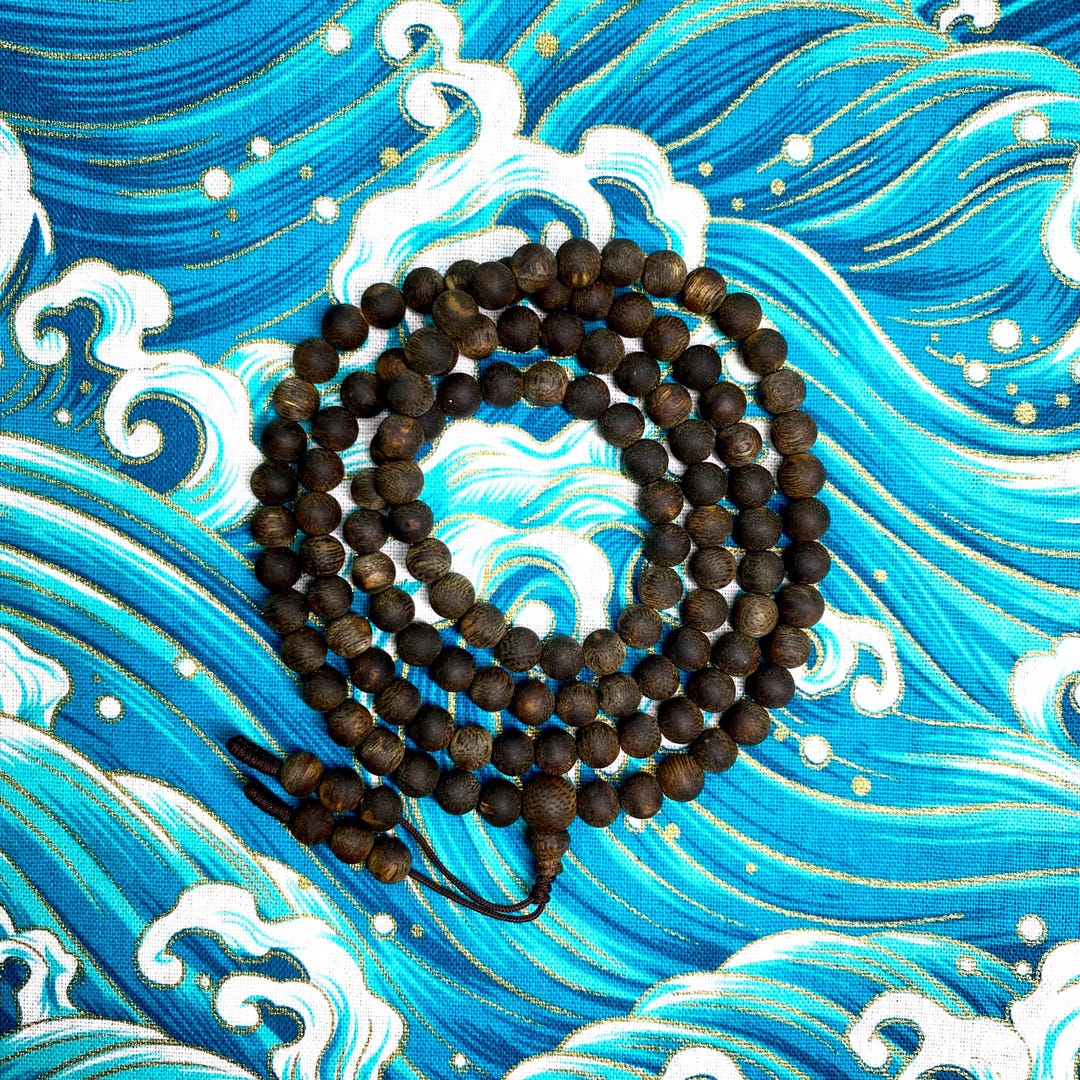 SINKING GRADE Green Kyara 6mm Mala | 100% Naturally Cultivated | Kynam ...
