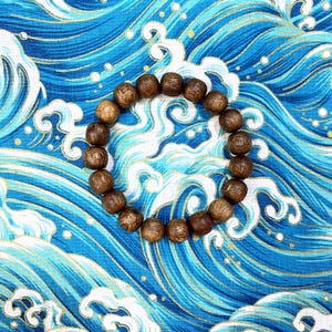 Green Kyara 11mm Bracelet | Apple-Beads Style | 100% Naturally Cultivated | Kynam Kinam Oud Agarwood | China Maoming | 9 Grams