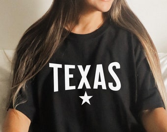 Texas Shirt Comfort Colors - Etsy