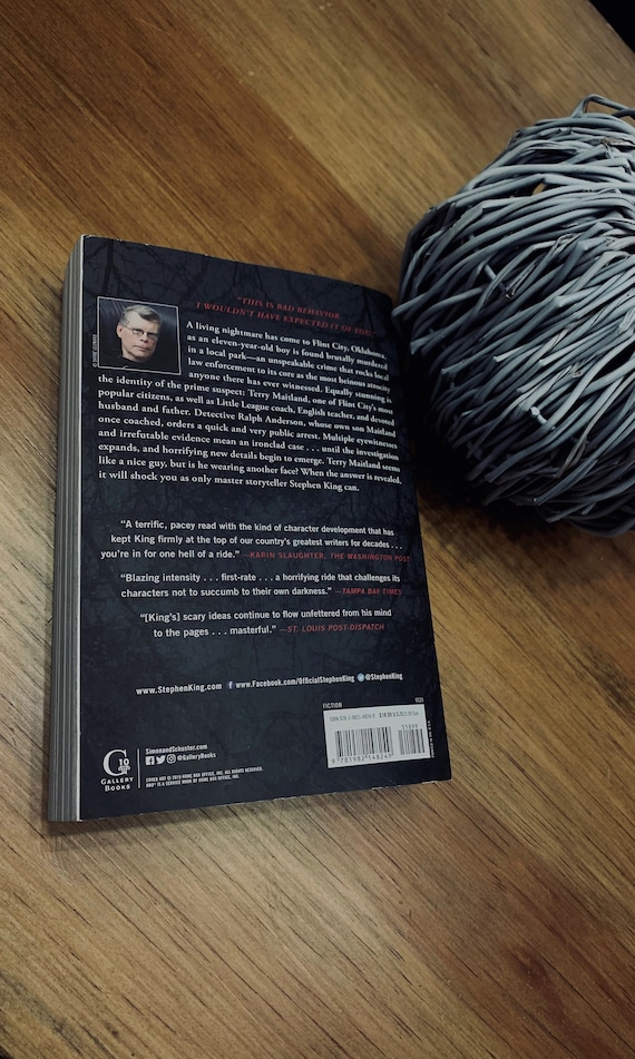 The Outsider: Stephen King - Etsy The Outsider: Stephen King - Etsy