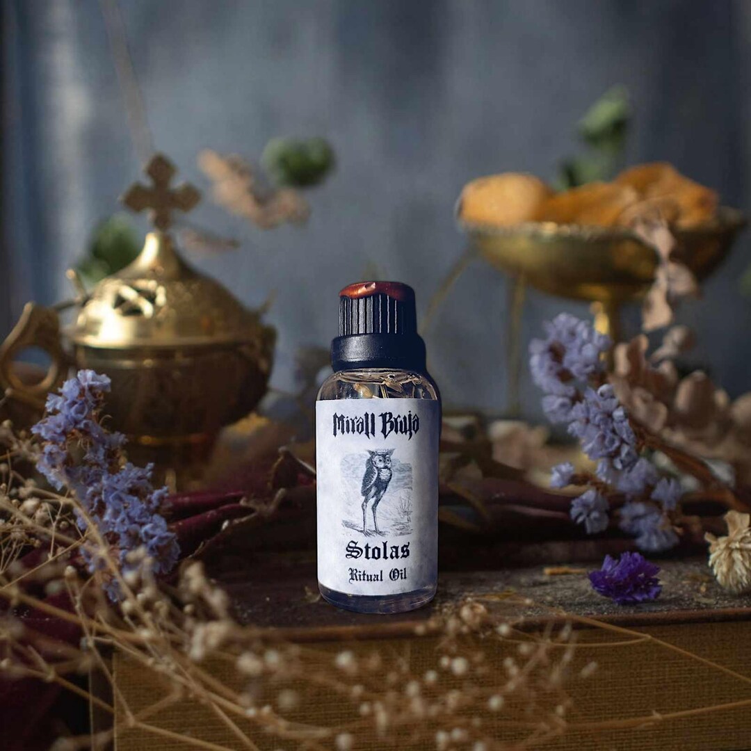 Stolas Invocation Ritual Stolas Ritual Oil: Hand-blended Natural Anointing Oil - Etsy