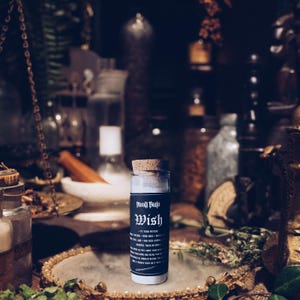 WISH POWDER - full moon ritual - Hoodoo