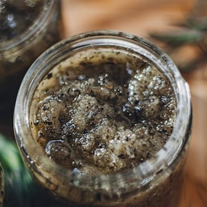 ROSEMARY PEPPERMINT SCRUB | Face & Body Scrub | Sugar scrub | 200g