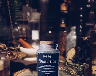 Schutzpuder: Bio-Kräuter, Magischer Staub, Handgefertigt