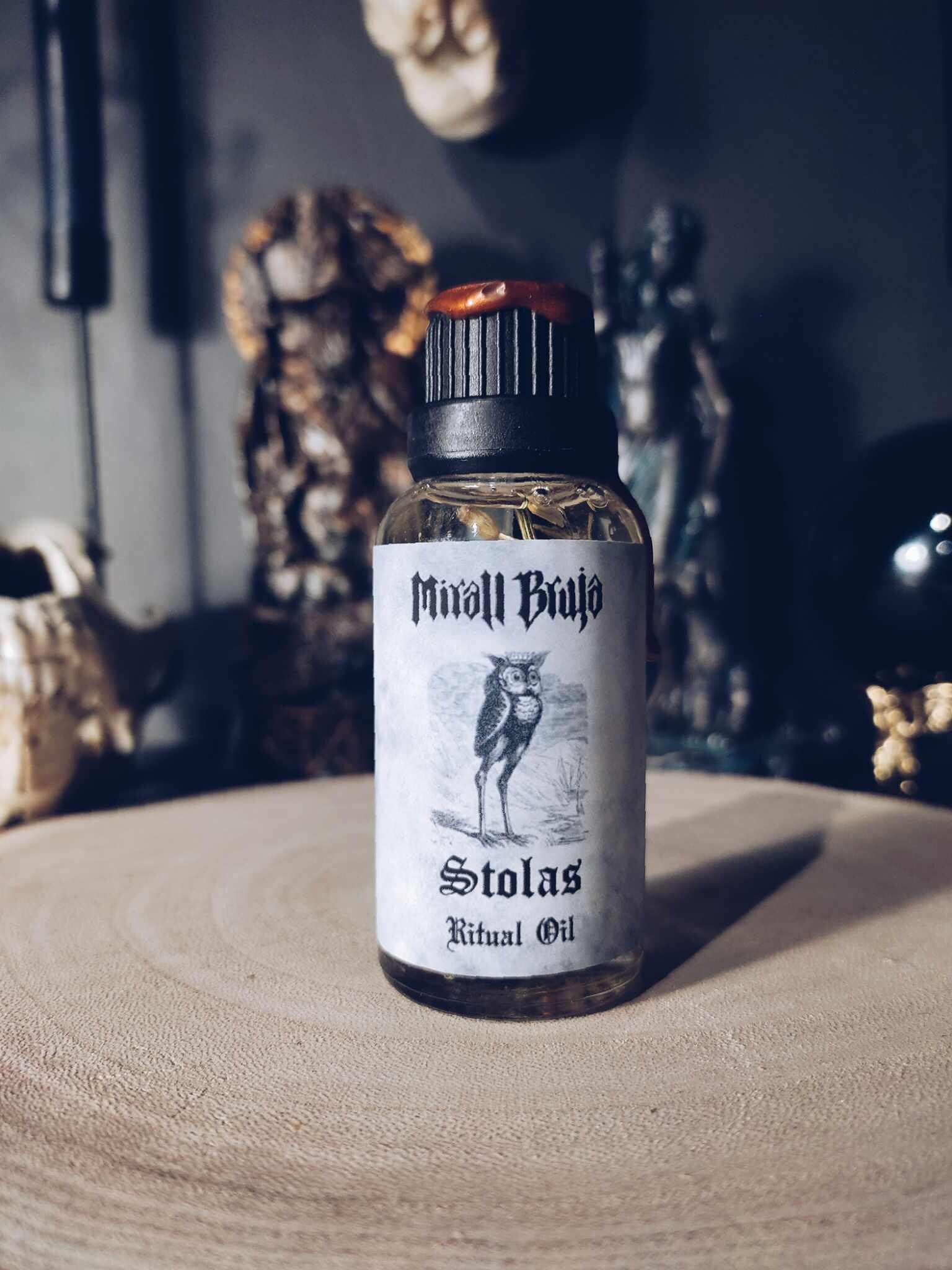 Stolas Invocation Ritual Stolas Ritual Oil: Hand-blended Natural Anointing Oil - Etsy
