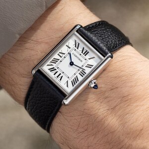 Cartier Tank Must Large Ref. WSTA0041 Watch - Ships from USA - Free Shipping | Minimalist & Luxury Design | Perfect Gift for Her