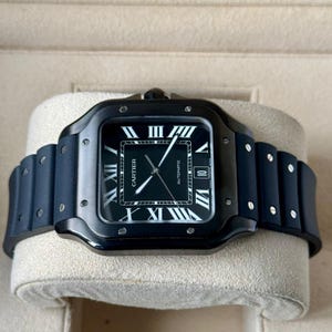 Cartier Santos Ref. WSSA0039  Watch - Ships from USA - Free Shipping | Minimalist & Luxury Design | Perfect Gift for Her