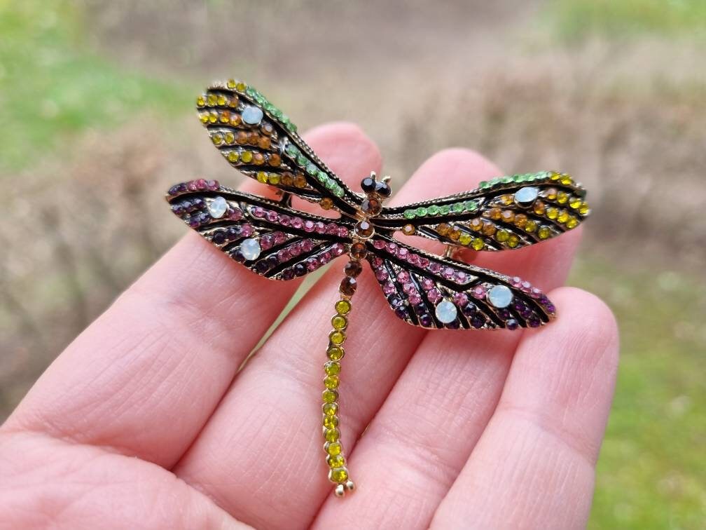 Broche Abeille Et Papillon En Acier Inoxydable - Bijou Minimaliste Thème Insecte, Cadeau Pour Femme