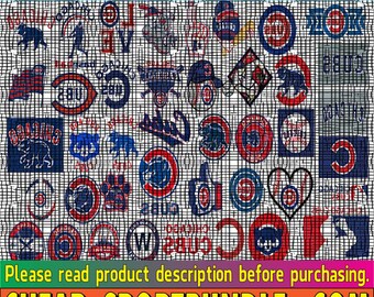 Chicago-Cubs Baseball Team Svg, Chicago-Cubs Svg, M L B Svg, M--L--B Svg, Png, Dxf, Eps, Instant Download