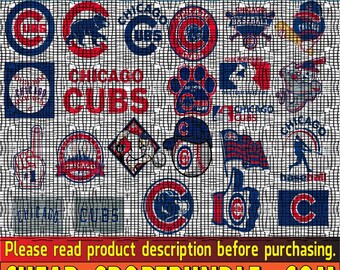 Chicago-Cubs Baseball Team Svg, Chicago-Cubs Svg, M L B Svg, M--L--B Svg, Png, Dxf, Eps, Instant Download