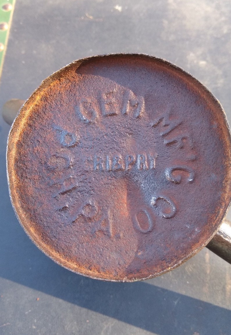 Very Rare Antique CRI & PRY Railroad Torch GEM Mfg. Co Pittsburgh, Pa