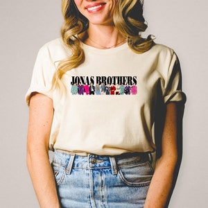 Jonas Brothers Five Albums Shirt|Jonas Brothers Tour Shirt|Jonas Brothers Concert Tee|Jonas Brothers Merch|Jonas Brothers Eras Shirt