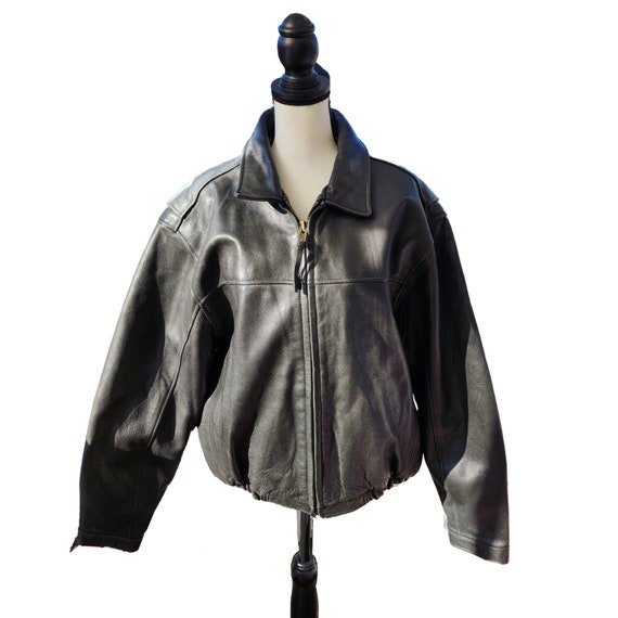 Vintage Abstract Hand-painted Leather Jacket - Etsy Vintage Abstract Hand-painted Leather Jacket - Etsy