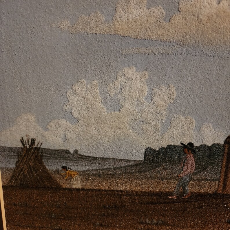 Harvey wareagle Begay Sand Painting Etsy