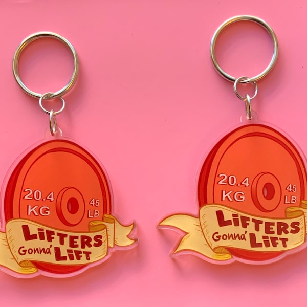 Bumper Plate Keychain Etsy