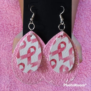 Breast Cancer Earrings