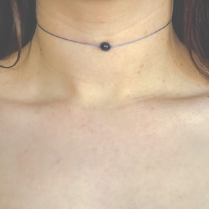 Sodalite Necklace, Choker, Adjustable, Nylon Cord, Waterproof, Gifts for Her