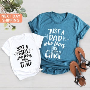 Girl Dad Shirt Daddy and Daughter Shirts Father's Day - Etsy