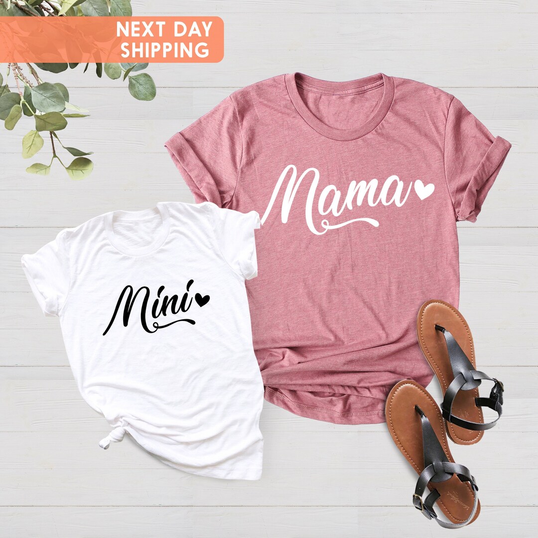 Mommy and Me Outfits Mama and Mini Shirt Mini Me Shirt - Etsy