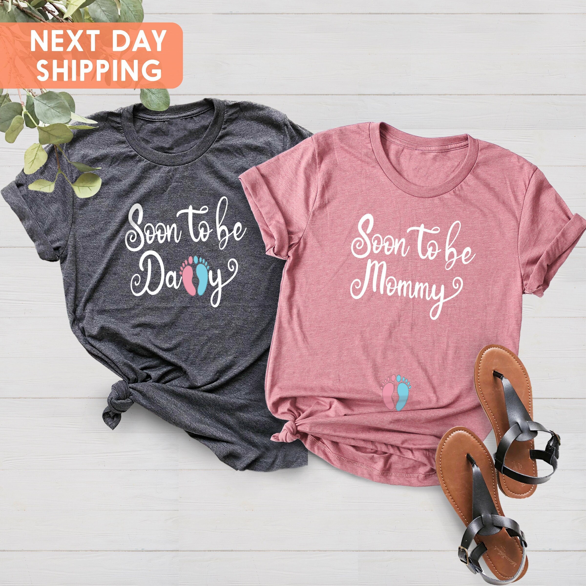 Future Mom Shirt Pregnancy Announcement Shirts Couples 