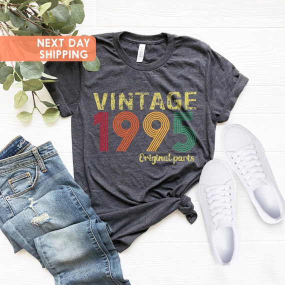 1995 Original Parts Shirt 27th Birthday Gift for Men Vintage - Etsy