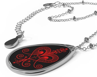 Erzulie Freda Oval Necklace