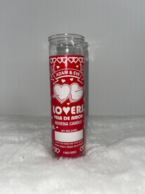 Adam and Eve Candle, Win Lover, LOVE and Beauty, Candle, 7 Day