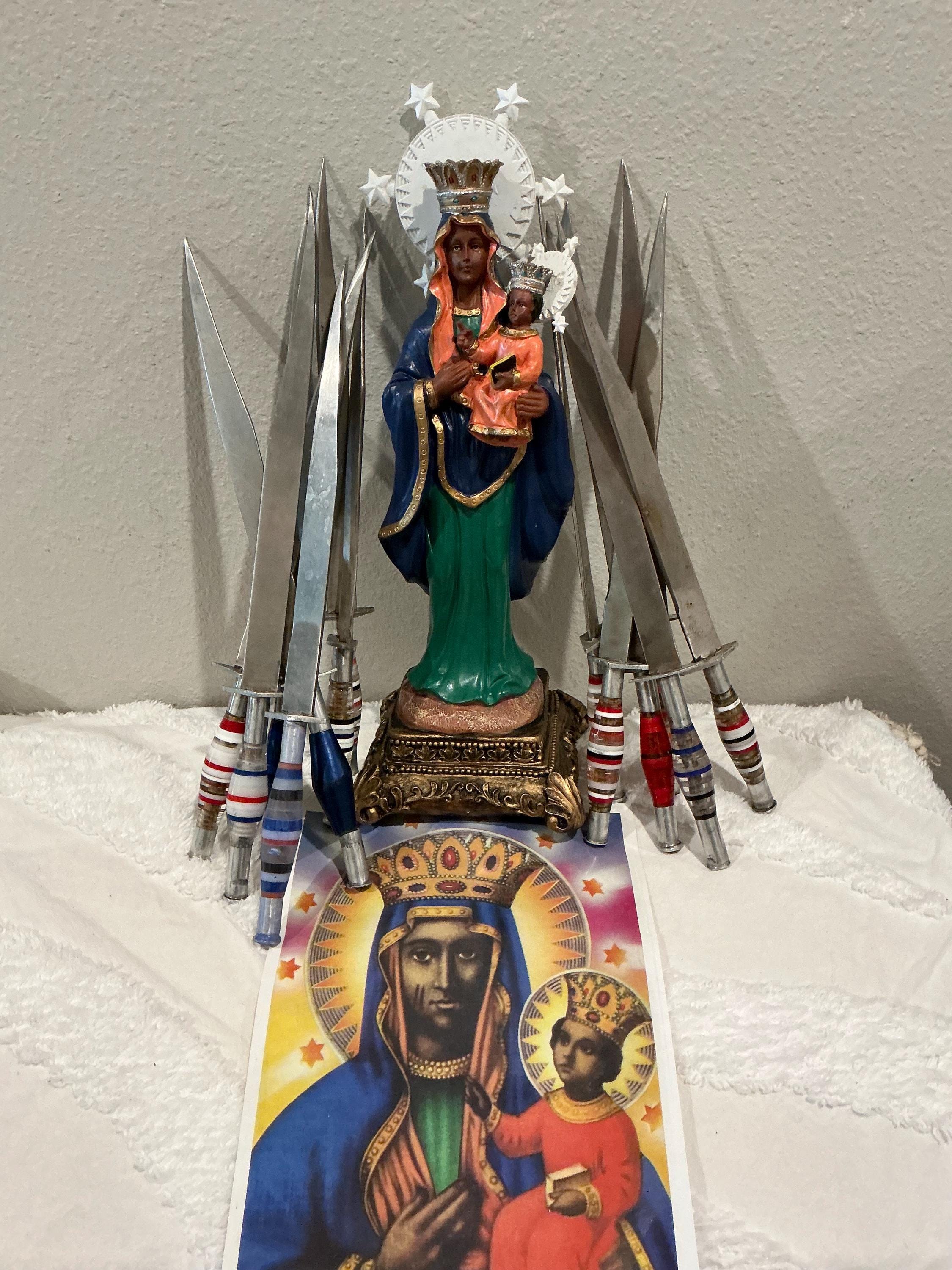 Erzulie Dantor Dagger (ponya) Yemaya Boran Designs May Vary -1