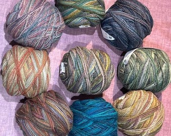 Rico Creative Melange Aran Wonderball: Wool Acrylic Blend Yarn