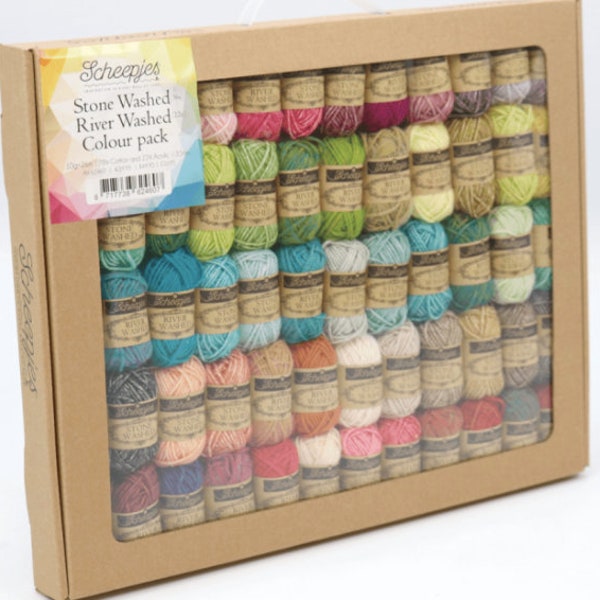 Scheepjes Stone Washed / River Washed Color Pack