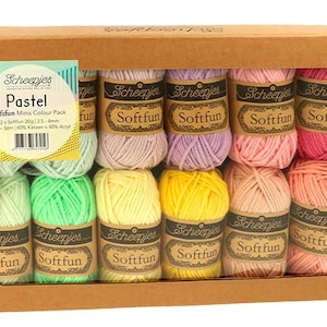 Pack de couleurs Soft Fun Minis - Pastel