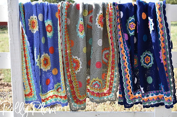 Flights of Fancy crochet blanket YARN PACK ONLY