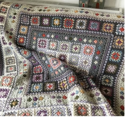 Beach Walk Blanket Yarn Pack: Stylecraft Special DK, Granny Square