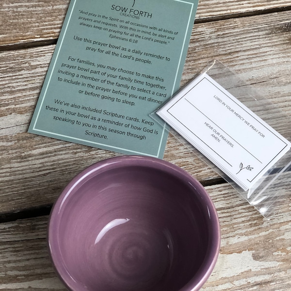 Prayer Bowl Etsy